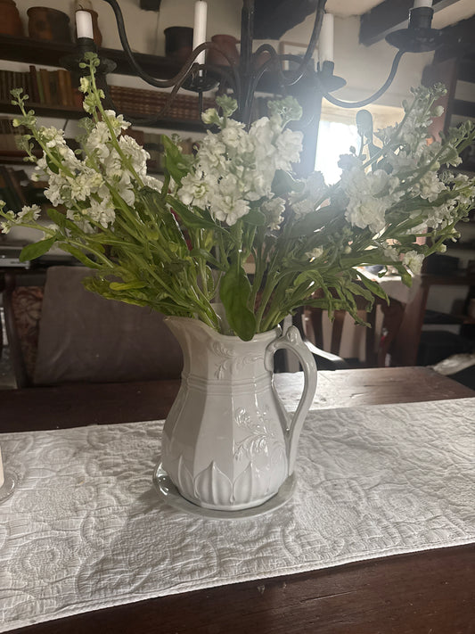 Rare & Lovely Old English Ironstone Pitcher